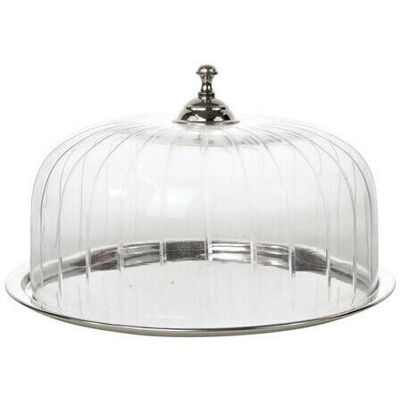 Newport Enora Cake Cloche Silver Newport Enora Cake Cloche Silver