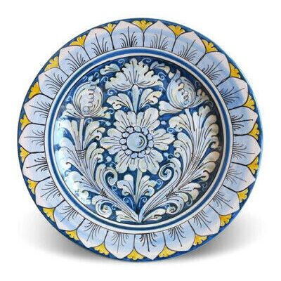 Newport Cefalu Plate Blue Newport Cefalu Plate Blue