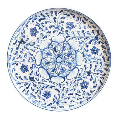 Newport Caltagirone Servierplatte blau Newport Caltagirone Servierplatte blau