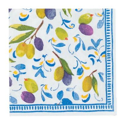 Caspari Mediterranean Blue Servietten 20er-Pack Caspari Mediterranean Blue Servietten 20er-Pack