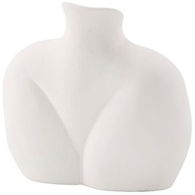Venture Home Harvey Vase Weiße Kunstskulptur - Vase Venture Home Harvey Vase Weiße Kunstskulptur - Vase
