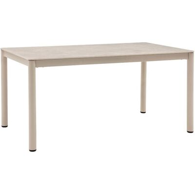 House Nordic Asta Gartentisch 90x160cm sandfarben. House Nordic Asta Gartentisch 90x160cm sandfarben.