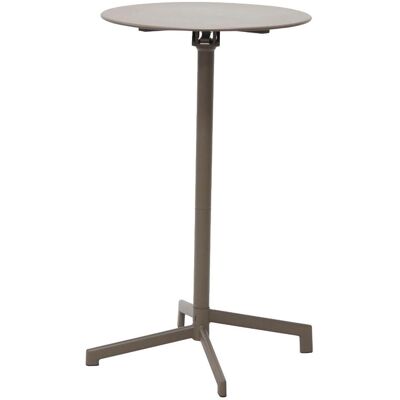 Schou Adam Garten-Bartisch Ø60 cm klappbar Cappuccino. Schou Adam Garten-Bartisch Ø60 cm klappbar Cappuccino.