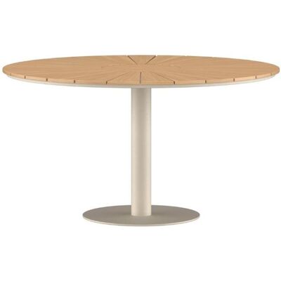Venture Design Croft Gartentisch Ø120cm beige. Venture Design Croft Gartentisch Ø120cm beige.