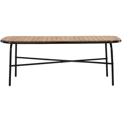 Venture Design Holmbeck Gartentisch 90x200cm natur. Venture Design Holmbeck Gartentisch 90x200cm natur.