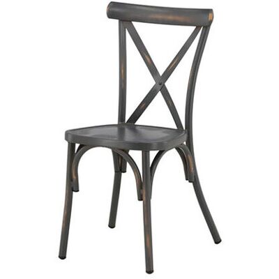 Venture Design Tablas Gartenstuhl stapelbar dunkel grau. Venture Design Tablas Gartenstuhl stapelbar dunkel grau.