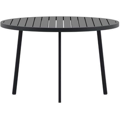 Venture Design Giardini Gartentisch Ø120cm schwarz. Venture Design Giardini Gartentisch Ø120cm schwarz.