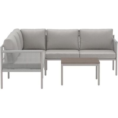 Venture Design Kos Sofaset beige. Venture Design Kos Sofaset beige.