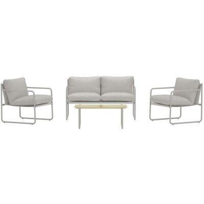 Venture Design Thassos Sofaset grau. Venture Design Thassos Sofaset grau.