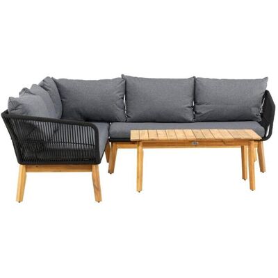 Venture Design Chania Sofaset schwarz. Venture Design Chania Sofaset schwarz.