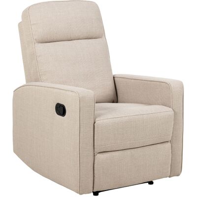 Actona Asila Sessel Recliner mit Fußstütze beige. Actona Asila Sessel Recliner mit Fußstütze beige.