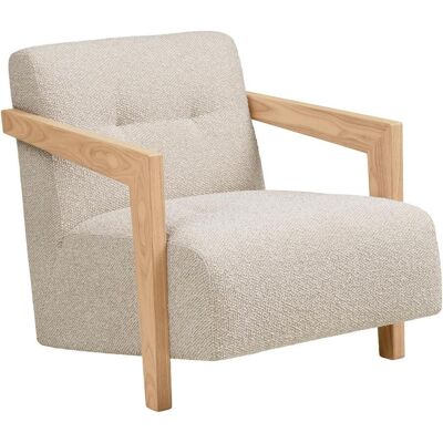 House Nordic Clara Sessel Eiche, beige. House Nordic Clara Sessel Eiche, beige.