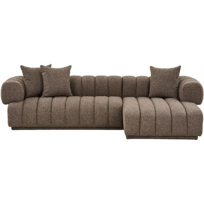 House Nordic Ingrid Sofa rechtsausgerichtet inkl. 3 Zierkissen braun. House Nordic Ingrid Sofa rechtsausgerichtet inkl. 3 Zierkissen braun.