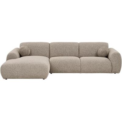 House Nordic Astrid Sofa linksausgerichtet inkl. 2 Zierkissen steingrau. House Nordic Astrid Sofa linksausgerichtet inkl. 2 Zierkissen steingrau.