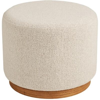 House Nordic Gry Pouf Ø50cm sandfarben. House Nordic Gry Pouf Ø50cm sandfarben.