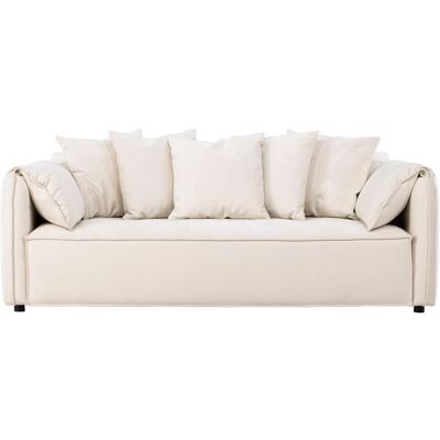 Torekov Sofa 3-Sitzer 5 Zierkissen beige. Torekov Sofa 3-Sitzer 5 Zierkissen beige.
