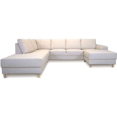 Ebuy24 - Nordic U Hellbeige U-förmiger Sessel - Sofa Ebuy24 - Nordic U Hellbeige U-förmiger Sessel - Sofa