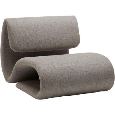Dubna Dan-Form Sessel Bouclé hellbraun. Dubna Dan-Form Sessel Bouclé hellbraun.