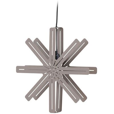 Venture Design Säfsen Weihnachtsstern mit Licht Stahl Ø40 cm Pendelleuchte mocca. Venture Design Säfsen Weihnachtsstern mit Licht Stahl Ø40 cm Pendelleuchte mocca.