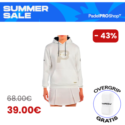 Sweatshirt Bullpadel Luft Damen Weiß 2025 Premier Padel Sweatshirt Bullpadel Luft Damen Weiß 2025 Premier Padel