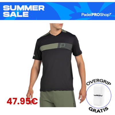 T-Shirt Bullpadel Puyo Premier Padel Schwarz 2026 T-Shirt Bullpadel Puyo Premier Padel Schwarz 2026