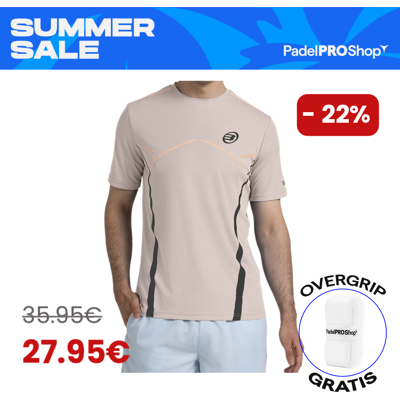 T-Shirt Bullpadel Cabore Erdnuss 2026 T-Shirt Bullpadel Cabore Erdnuss 2026