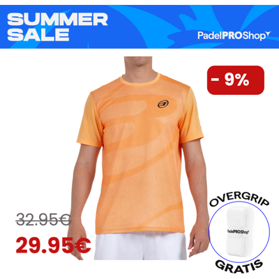 T-Shirt Bullpadel Kastilien Mandarina 2026 T-Shirt Bullpadel Kastilien Mandarina 2026