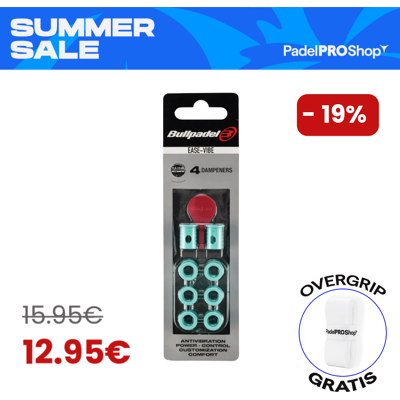 Antivibrator Bullpadel Leichtigkeit Vibe Meerwasser Antivibrator Bullpadel Leichtigkeit Vibe Meerwasser