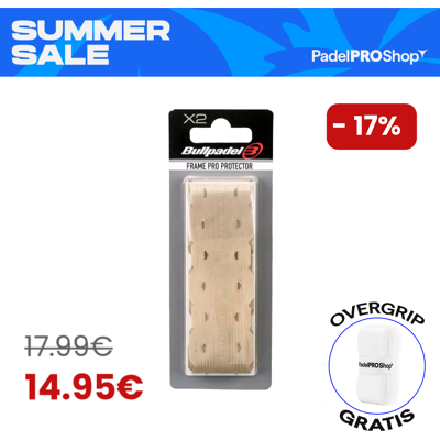 Schlägerschutz Bullpadel Rahmen Pro Transparent (x2) Schlägerschutz Bullpadel Rahmen Pro Transparent (x2)