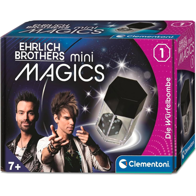 Clementoni Ehrlich Brothers miniMagics Die Würfelbombe - Zaubertrick für Kinder ab 7 Jahren - Mini-Zauberkasten als Einstieg in die Magie & Illusion - 59387 Clementoni Ehrlich Brothers miniMagics Die Würfelbombe - Zaubertrick für Kinder ab 7 Jahren - Mini-Zauberkasten als Einstieg in die Magie & Illusion - 59387