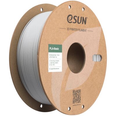 eSUN PLA-Basic 3D-Druck-Filament 1,75 mm - Betongrau 1 kg, Hochgeschwindigkeits- & kostengünstiges verbessertes PLA 3D-Filament für die meisten Drucker, schnelle Lieferung eSUN PLA-Basic 3D-Druck-Filament 1,75 mm - Betongrau 1 kg, Hochgeschwindigkeits- & kostengünstiges verbessertes PLA 3D-Filament für die meisten Drucker, schnelle Lieferung