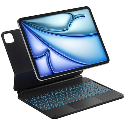 Inateck NeoMagic Magnetische Tastatur Hülle für iPad Air 11 Zoll M4/M3/M2 (2026/2025/2024),Air 5/4,Magic Keyboard für iPad Pro 11,Freitragender Ständer,7-Farbige Beleuchtung,KB09119 Inateck NeoMagic Magnetische Tastatur Hülle für iPad Air 11 Zoll M4/M3/M2 (2026/2025/2024),Air 5/4,Magic Keyboard für iPad Pro 11,Freitragender Ständer,7-Farbige Beleuchtung,KB09119