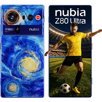 nubia Z80 Ultra 5G Entsperrtes Android-Handy, Snapdragon 8 Elite Gen 5, 50 MP KI-Triple-Kamera, 80 W Kabelloses Laden, 6,8" 144 Hz AMOLED Vollbildschirm, Gaming-Smartphone 16+512 G nubia Z80 Ultra 5G Entsperrtes Android-Handy, Snapdragon 8 Elite Gen 5, 50 MP KI-Triple-Kamera, 80 W Kabelloses Laden, 6,8" 144 Hz AMOLED Vollbildschirm, Gaming-Smartphone 16+512 G