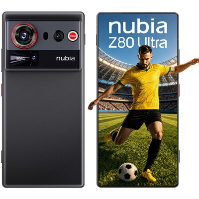 nubia Z80 Ultra 5G Entsperrtes Android-Handy, Snapdragon 8 Elite Gen 5, 50 MP KI-Triple-Kamera, 80 W Kabelloses Laden, 6,8" 144 Hz AMOLED Vollbildschirm, Gaming-Smartphone (Schwarz, 16 GB + 512 GB) nubia Z80 Ultra 5G Entsperrtes Android-Handy, Snapdragon 8 Elite Gen 5, 50 MP KI-Triple-Kamera, 80 W Kabelloses Laden, 6,8" 144 Hz AMOLED Vollbildschirm, Gaming-Smartphone (Schwarz, 16 GB + 512 GB)