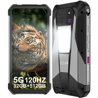 Unihertz Tank 3 pro 5G, robustes Smartphone mit Projektor und 23800-mAh-Akku Unihertz Tank 3 pro 5G, robustes Smartphone mit Projektor und 23800-mAh-Akku