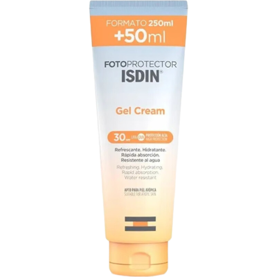 Isdin SPF 50+ Erfrischendes Sonnenschutz-Gel - Solar Gel Cream für alle Hauttypen Isdin SPF 50+ Erfrischendes Sonnenschutz-Gel - Solar Gel Cream für alle Hauttypen