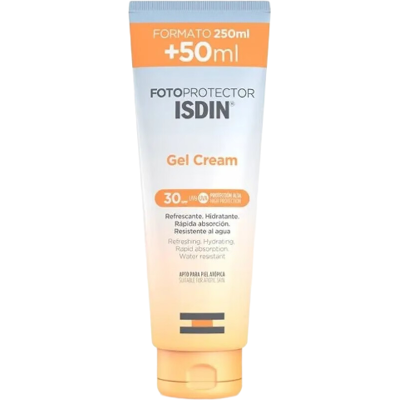 Isdin SPF 50+ Erfrischendes Sonnenschutz-Gel - Solar Gel Cream für alle Hauttypen Isdin SPF 50+ Erfrischendes Sonnenschutz-Gel - Solar Gel Cream für alle Hauttypen