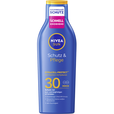 NIVEA SUN Schutz & Pflege Sonnenlotion 200ml NIVEA SUN Schutz & Pflege Sonnenlotion 200ml