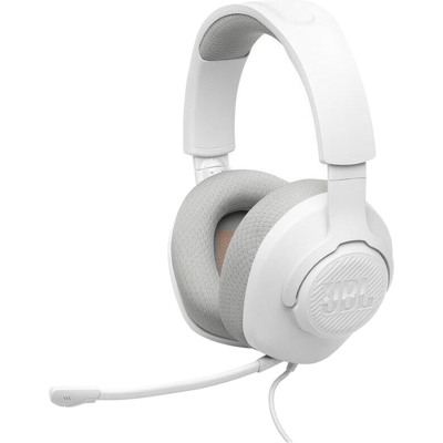 JBL Quantum 100M2 kabelgebundenes ohraufliegendes Gaming-Headset mit JBL QuantumSOUND-Signatur, 3,5-mm-Klinkenanschluss, Multi-Plattform-Kompatibilität, abnehmbarem Mikrofon mit Stummschaltoption, Weiß JBL Quantum 100M2 kabelgebundenes ohraufliegendes Gaming-Headset mit JBL QuantumSOUND-Signatur, 3,5-mm-Klinkenanschluss, Multi-Plattform-Kompatibilität, abnehmbarem Mikrofon mit Stummschaltoption, Weiß