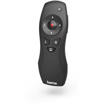 Hama X-Pointer 6in1 00139916 Kabelloser Laser-Präsentationspointer – 2,4 GHz, USB, Schwarz Hama X-Pointer 6in1 00139916 Kabelloser Laser-Präsentationspointer – 2,4 GHz, USB, Schwarz