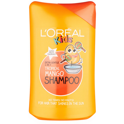 L'Oréal Paris L'Oreal Kids Extra Sanftes 2-in-1 Tropisches Mango-Shampoo 250ml L'Oréal Paris L'Oreal Kids Extra Sanftes 2-in-1 Tropisches Mango-Shampoo 250ml