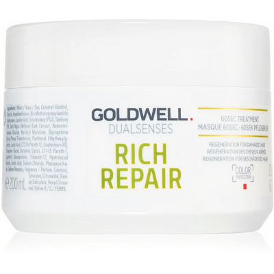 Goldwell Dualsenses Rich Repair 60 Sek Behandlung - Haarmaske Goldwell Dualsenses Rich Repair 60 Sek Behandlung - Haarmaske