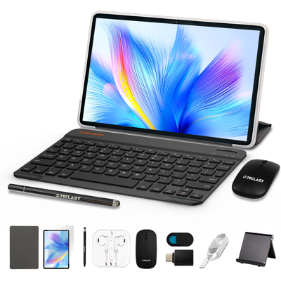 TECLAST P50TCase 11" Android 16 Tablet-Bundle,90Hz IPS-Display,T7250, 16 GB(3 GB+13 GB virtuell) RAM+128 GB ROM,8000 mAh, 5GHz WiFi,GPS,Widevine L1,13MP Camera,3.5mm Jack TECLAST P50TCase 11" Android 16 Tablet-Bundle,90Hz IPS-Display,T7250, 16 GB(3 GB+13 GB virtuell) RAM+128 GB ROM,8000 mAh, 5GHz WiFi,GPS,Widevine L1,13MP Camera,3.5mm Jack