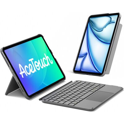 Inateck Hülle mit Tastatur Ultraleichte für iPad 11 (A16 2025)/10 Gen, iPad Air 11" M4/M3/M2 (2026/2025/2024), Air 5/4, Pro 11 4/3/2/1, Abnehmbar, mit Touchpad, QWERTZ, AceTouch KB04122 Inateck Hülle mit Tastatur Ultraleichte für iPad 11 (A16 2025)/10 Gen, iPad Air 11" M4/M3/M2 (2026/2025/2024), Air 5/4, Pro 11 4/3/2/1, Abnehmbar, mit Touchpad, QWERTZ, AceTouch KB04122