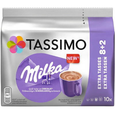 Jacobs Tassimo Kakao Milka 8 Portionen 160 g Jacobs Tassimo Kakao Milka 8 Portionen 160 g