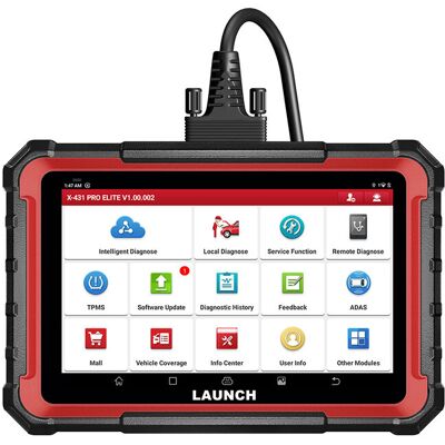 LAUNCH X431 PRO ELITE 8 Zoll Kfz-Diagnosegerät, Auto-OBD-/OBD2-Scanner für alle Systeme, CAN FD/DOIP, Aktivtest, 31 Rücksetzfunktionen, ECU-Codierung LAUNCH X431 PRO ELITE 8 Zoll Kfz-Diagnosegerät, Auto-OBD-/OBD2-Scanner für alle Systeme, CAN FD/DOIP, Aktivtest, 31 Rücksetzfunktionen, ECU-Codierung