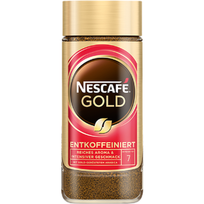 Nescafé Gold Entkoffeiniert Löslicher Kaffee 190g Nescafé Gold Entkoffeiniert Löslicher Kaffee 190g