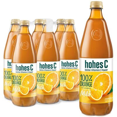 Hohes C Leicht Orange Fruchtsaftgetränk 6x1L Hohes C Leicht Orange Fruchtsaftgetränk 6x1L