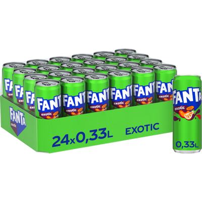 Fanta Exotic 24x0,33L Fanta Exotic 24x0,33L