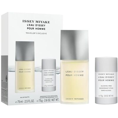 Issey Miyake L'Eau D'Issey Pour Homme Geschenkset Edt Spray 75 ml + Deo Stick 75 g Issey Miyake L'Eau D'Issey Pour Homme Geschenkset Edt Spray 75 ml + Deo Stick 75 g